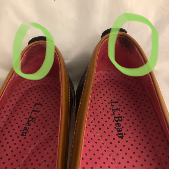 L.L.Bean Coastal Rain Skimmers Flats Galoshes sz 7,5 - Picture 11 of 12